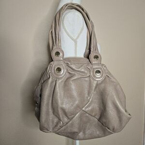 Gustto Soft Leather Slouchy Shoulder Bag